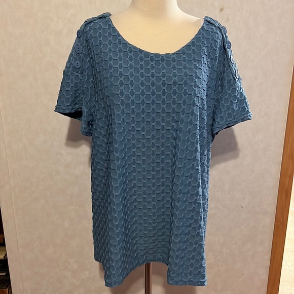 Marissa Olivia blue tunic - Picture 1 of 4